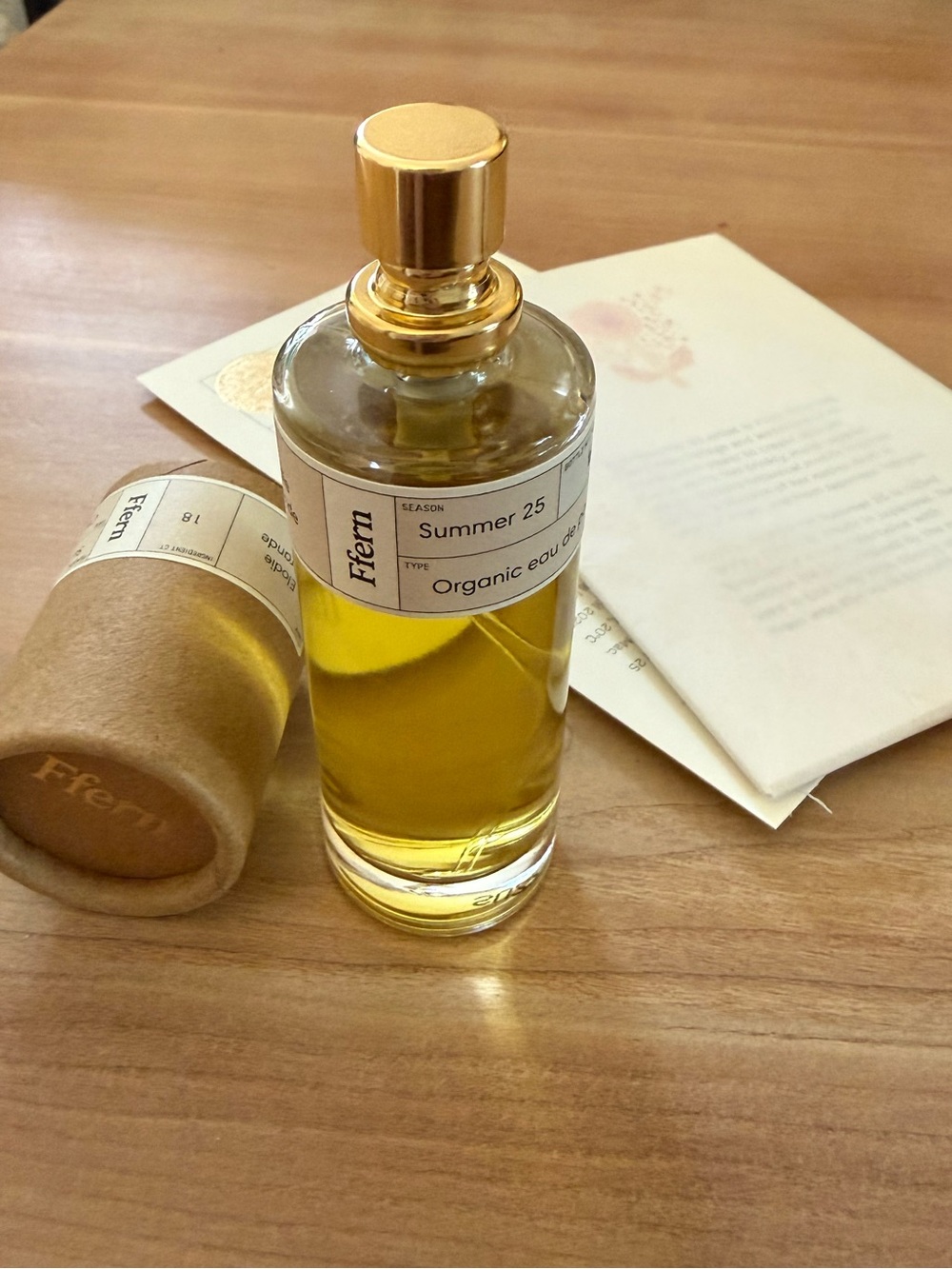 Ffern Summer 25 Organic Perfume Full Size Archival Unisex NEW